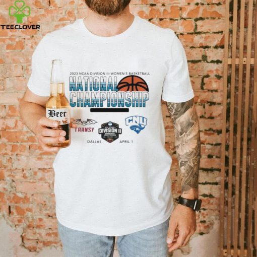 Transylvania Pioneers Vs Christopher Newport Captains Ncaa Division Iii Women’s Basketball National Championship 2023 Shirt