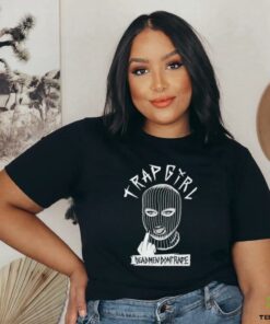 Trap girl dead men dont rape t shirt black