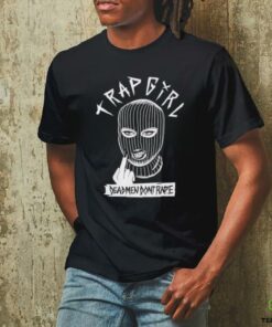 Trap girl dead men dont rape t shirt black