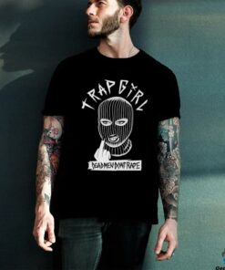 Trap girl dead men dont rape t shirt black