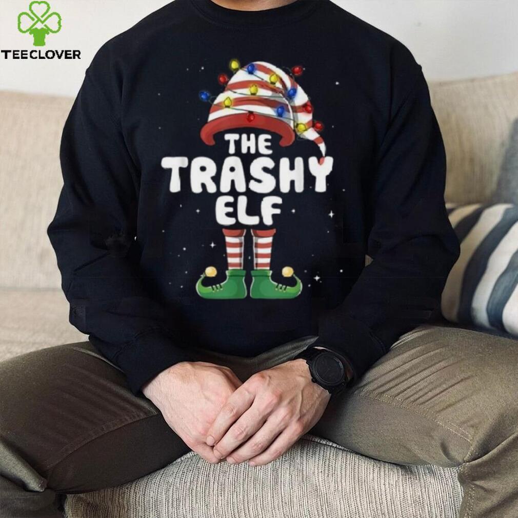 Trashy Elf Lights Matching Family Christmas Group Pajamas Shirt Trashy Elf Lights Matching Family Christmas Group Pajamas Shirt