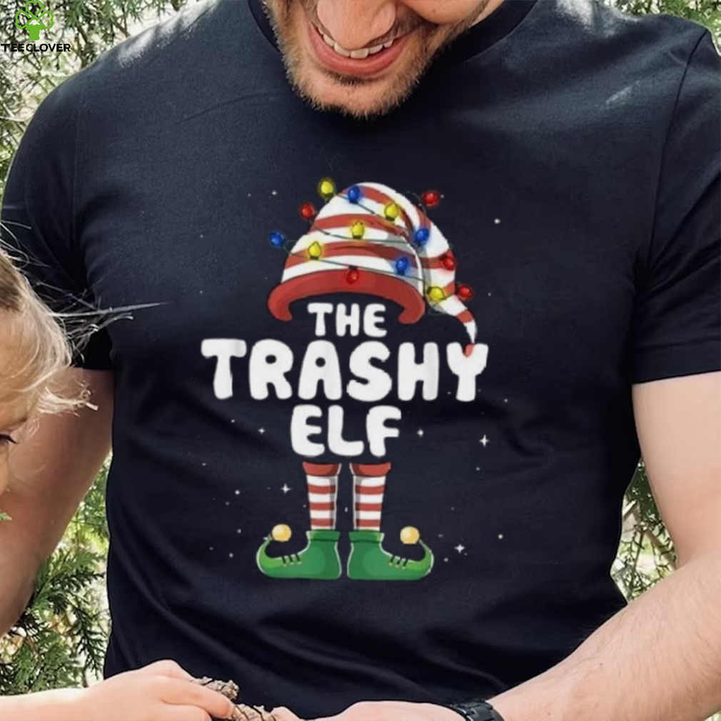Trashy Elf Lights Matching Family Christmas Group Pajamas Shirt Trashy Elf Lights Matching Family Christmas Group Pajamas Shirt