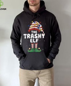Trashy Elf Lights Matching Family Christmas Group Pajamas Shirt