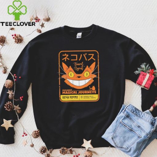 Travel agent for exclusive magical journeys Nekobasu aka Catbus from My Neighbor Totoro hoodie, sweater, longsleeve, shirt v-neck, t-shirt