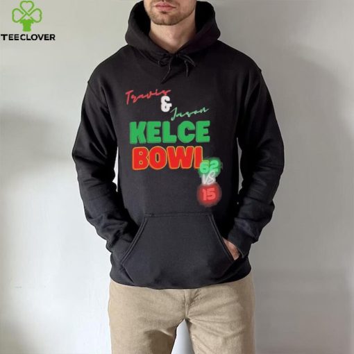 Travis And Jason Kelce Bowl 62 Vs 15 Shirt