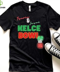 Travis And Jason Kelce Bowl 62 Vs 15 Shirt