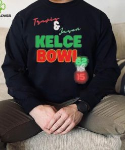 Travis And Jason Kelce Bowl 62 Vs 15 Shirt