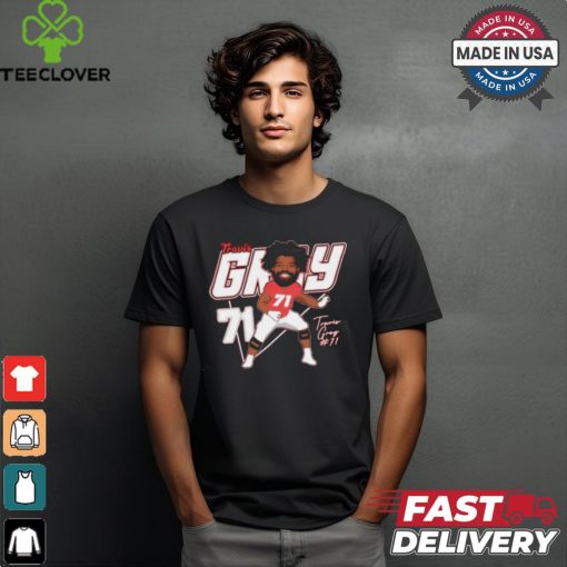 Travis Gray 2024 Support New Mexico Lineman T shirt