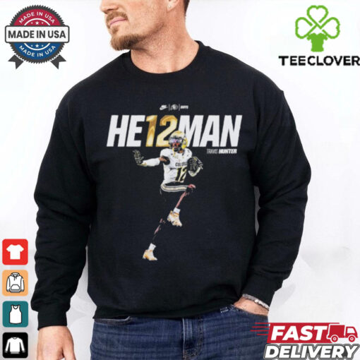 Travis Hunter He12man Colorado Buffaloes Football 2024 season shirt