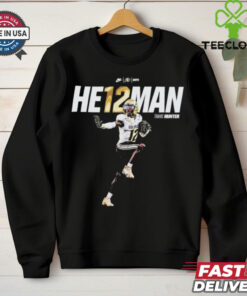 Travis Hunter He12man Colorado Buffaloes Football 2024 season shirt