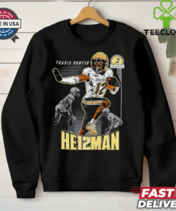 Travis Hunter Heisman Winner Colorado Buffaloes cartoon shirt