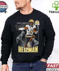 Travis Hunter Heisman Winner Colorado Buffaloes cartoon shirt