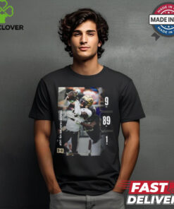 Travis Hunter vs. UCF 9 Rec 89 Yds 1 Tds Shirt