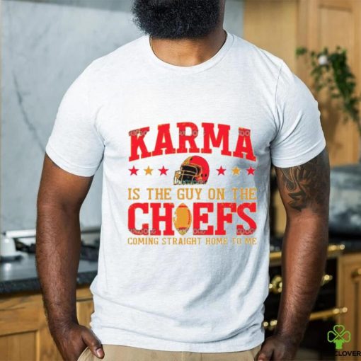 Travis Kelce And Taylor Karma Is The Guy On The Chief hoodie, sweater, longsleeve, shirt v-neck, t-shirt