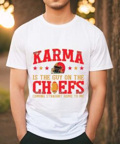 Travis Kelce And Taylor Karma Is The Guy On The Chief hoodie, sweater, longsleeve, shirt v-neck, t-shirt