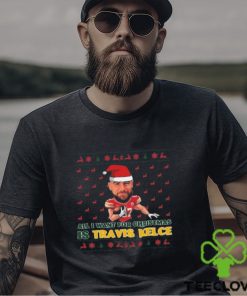 Travis Kelce Christmas Sweatshirt Kelce Shirt Vintage Kansas City Football Shirt