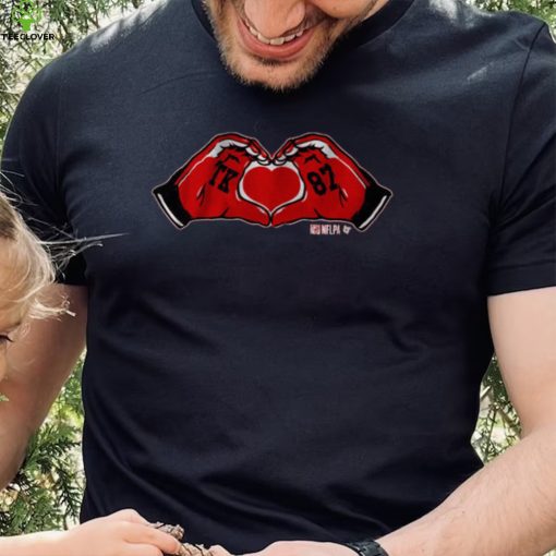 Travis Kelce Heart Hands Shirt