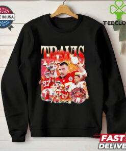 Travis Kelce KC Chiefs player collage shirt