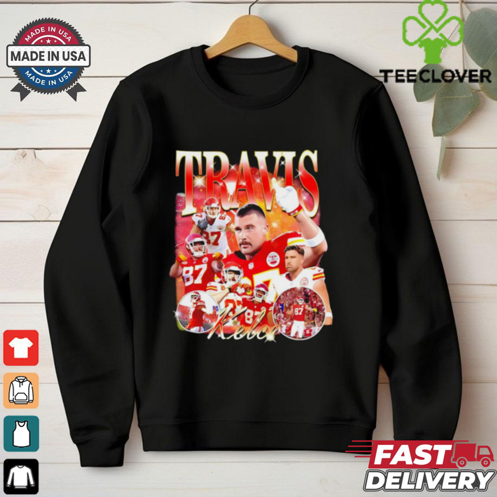 Travis Kelce KC Chiefs player collage shirt Travis Kelce KC Chiefs player collage shirt