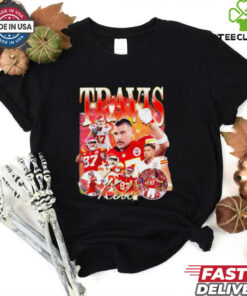 Travis Kelce KC Chiefs player collage shirt