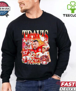 Travis Kelce KC Chiefs player collage shirt