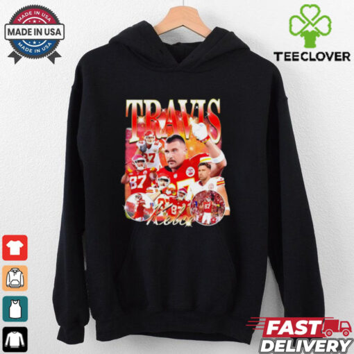 Travis Kelce KC Chiefs player collage shirt