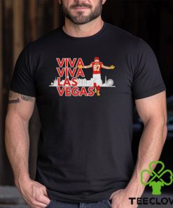 Travis Kelce Kansas City Chiefs Super Bowl LVIII Viva Viva Las Vegas Shirt