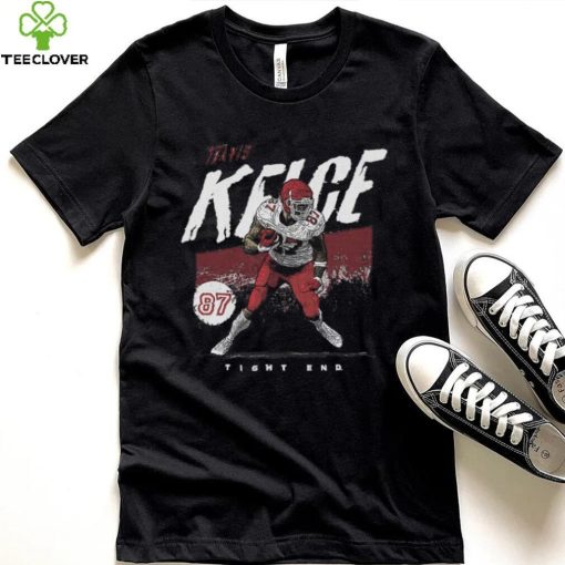 Travis Kelce Kansas City Chiefs Tight End Grunge Shirt