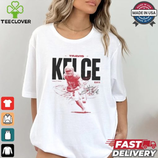 Travis Kelce Kansas City Chiefs Youth Vintage Short Sleeve Player T Shirt
