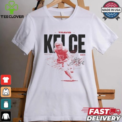 Travis Kelce Kansas City Chiefs Youth Vintage Short Sleeve Player T Shirt