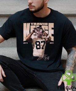 Travis Kelce Kansas City Heart WHT SHIRT