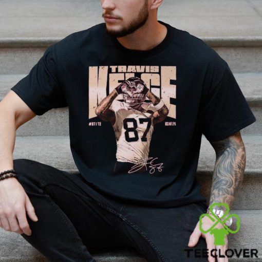 Travis Kelce Kansas City Heart WHT SHIRT