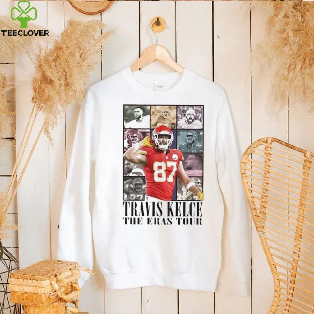 Travis Kelce The Eras Tour America Football Fan Shirt Travis Kelce The Eras Tour America Football Fan Shirt