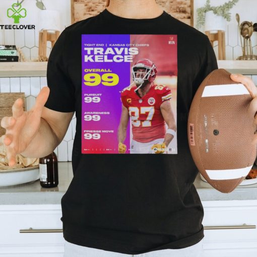 Travis Kelce Touch Down Catches Since Sunday In NFL Madden 24 Kansas City Chiefs T Shirt