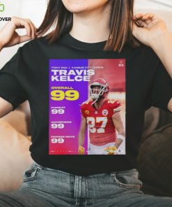 Travis Kelce Touch Down Catches Since Sunday In NFL Madden 24 Kansas City Chiefs T Shirt
