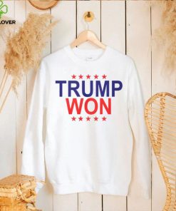 Travis Kelce Trump Won Shirt