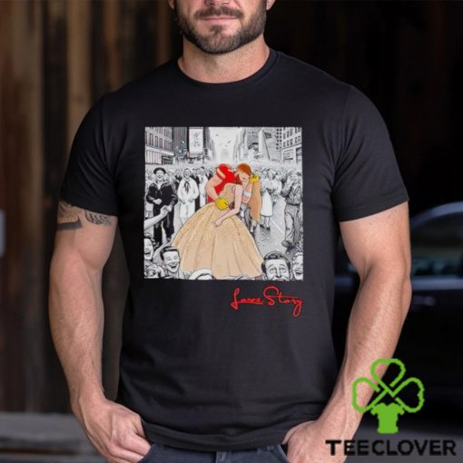 Travis Kelce and Taylor love story shirt