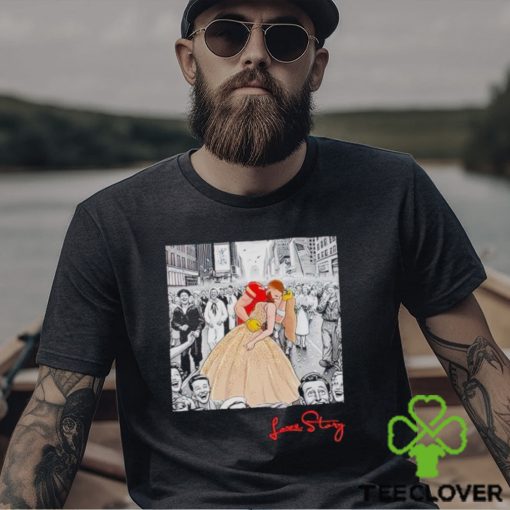 Travis Kelce and Taylor love story shirt