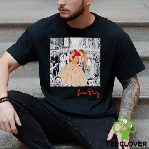 Travis Kelce and Taylor love story shirt