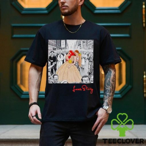 Travis Kelce and Taylor love story shirt