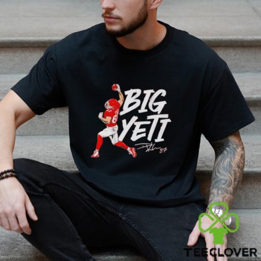 Travis Kelce big Yeti signature hoodie, sweater, longsleeve, shirt v-neck, t-shirt