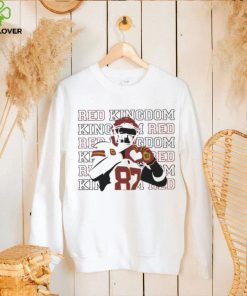 Travis Kelce repeat red kingdom Kansas City shirt 3 Travis Kelce repeat red kingdom Kansas City shirt