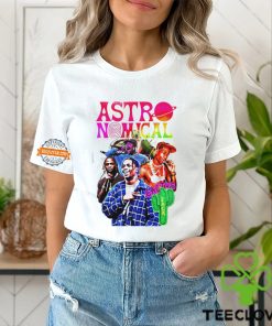 Travis Scott Astronomical Cactus Jack Rapper Vintage Shirt