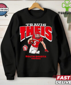 Travis Theis South Dakota Coyotes cartoon shirt