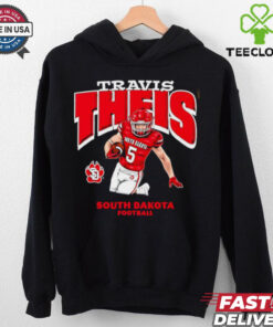 Travis Theis South Dakota Coyotes cartoon hoodie, sweater, longsleeve, shirt v-neck, t-shirt