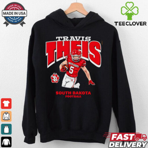 Travis Theis South Dakota Coyotes cartoon hoodie, sweater, longsleeve, shirt v-neck, t-shirt