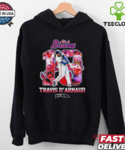 Travis d’Arnaud Atlanta Braves legend number 16 signature shirt