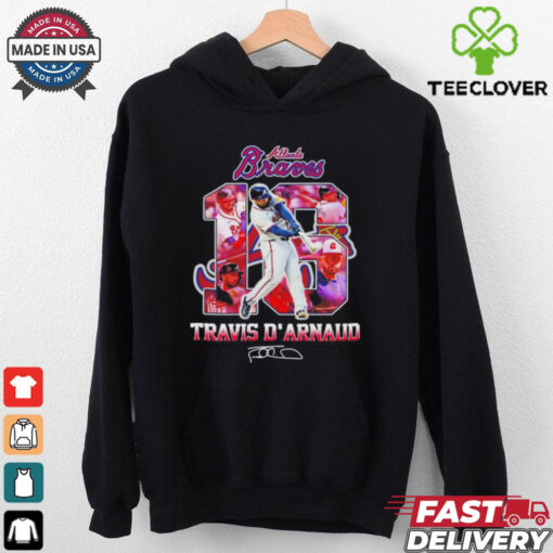 Travis d’Arnaud Atlanta Braves legend number 16 signature shirt