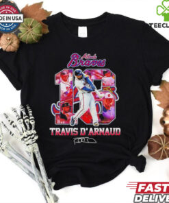 Travis d’Arnaud Atlanta Braves legend number 16 signature shirt