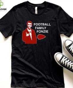 Travis kelce football family fonzie logo hoodie, sweater, longsleeve, shirt v-neck, t-shirt